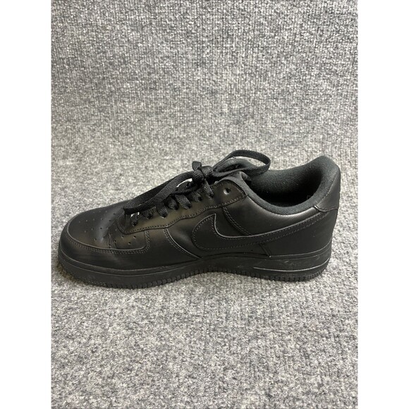 Nike Air Force 1 Low x Supreme Box Logo - Black Mens 8.5 Worn 3x - Picture 9 of 11